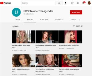 URNA Transgender Videos - Past and Present - URNotAlone.com YouTube Channel
